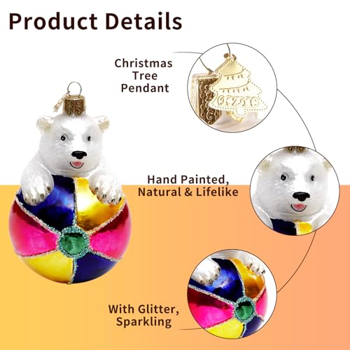 Décoration de collection Bear Watcher à suspendre pour Noël - 4