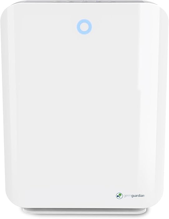 GermGuardian HEPA Air Purifier for Home, Large Rooms up to 1760 Sq. Ft. with HEPA Air Filter & UV-C Light, Zero Ozone Verified, AC5900WCA, White