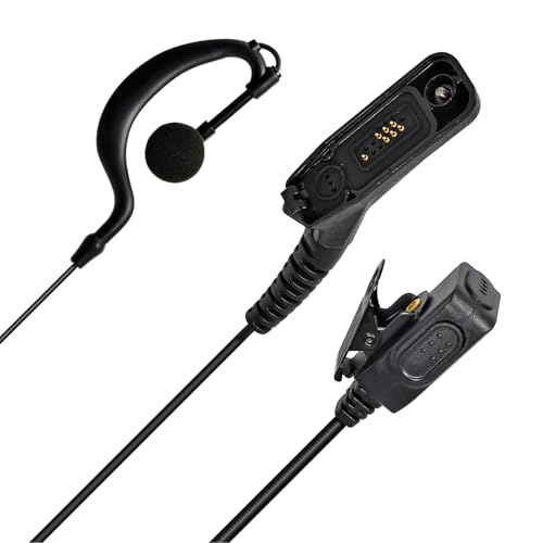 Pinganillo para Motorola DP4400 y DP3400 con micro y conector Multi-Pin en forma de G 2