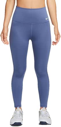 NIKE(ナイキ) ウィメンズ ワン TF HR MTLC 7/8 タイツ 国内正規品 FB5704 491 (Sサイズ)