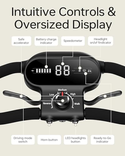 Image of Paiseec Mobility Scooter S3 Pro 40 Miles, Airline Approved Mobility Scooter for Seniors, Intelligent Speed Control Foldable Mobility Scooters, 250W Powered All Terrain Mobility Scooters for Adults