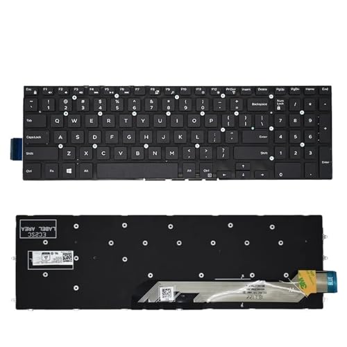 Clavier de remplacement pour Inspiron 5570 5567 réparer les touches bloquées version US