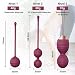 Maksexy Bolas Chinas, 3 Pesas para Ejercicios Kegel -12 Modos para Kegel...