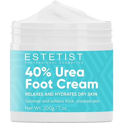 Urea Foot Cream 40% Foot Lotion For Dry Cracked Feet Moisturizes & Rehydrates For Rough Heel Knees Elbows Foot Care Lotion With Vitamin E And Aloe Vera Reduce Itching Callus & Dead Skin Remover #TOP25