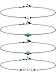 Blulu Single Pearl Choker Necklace 3 Bead Necklace Single Gemstone/Turquoise Choker and Blue Turquoise Necklace on Leather Cord for Women Girl,4 Pieces(Pearl and Turquoise)