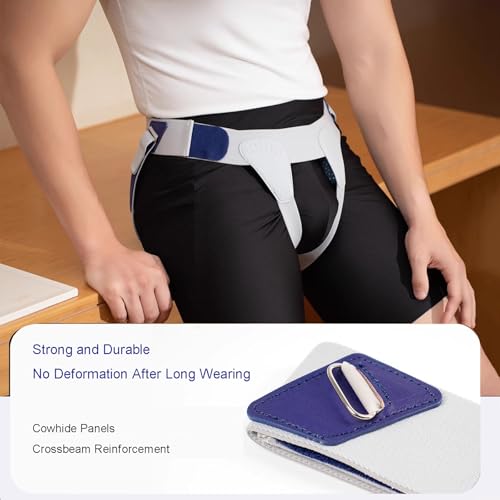 Cinturón para Hernia Inguinal Hombre, Ajustable, Pequeño miniatura 5