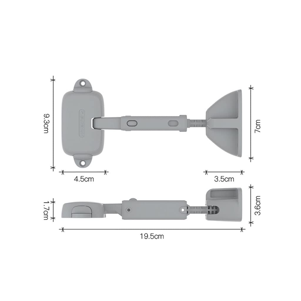 Restrictor de bloqueo de ventana seguro para niños, 2 unidades, estilo mosquetón, bloqueo de seguridad resistente al viento para ventanas correderas, ideal para niños y mascotas, protección segura del