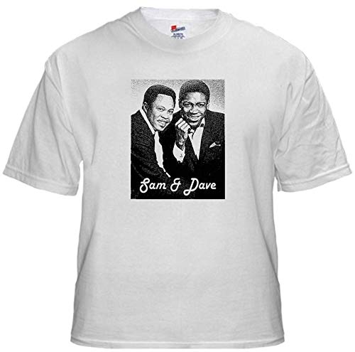 Photo de Tee Shirt New Adult Unisex Soul Music Legends Sam & Dave Cotton t Shirt