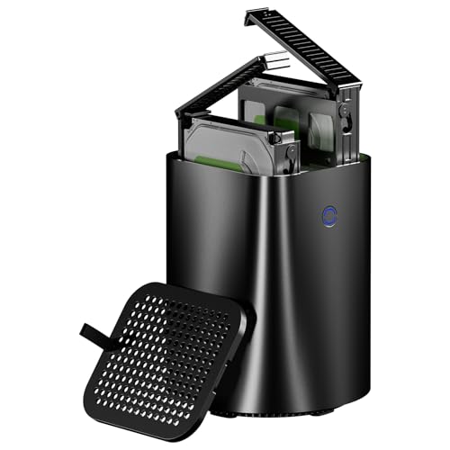 AOOSTAR R7 AMD R7 5825U Mini PC 8C/16T uP, Support 44T（2 * 22T 2 Bay Storage ），Mini Desktop NAS Without RAM/SSD,Dual NVME Slots WiFi 6 Dual 2.5G LAN Soft Router Plex Sever