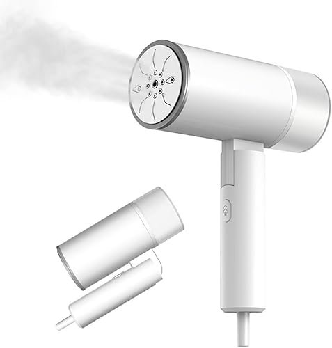 Miniatura 1 de Vaporizador de mano para ropa, horizontal y vertical, 1200 W, 6.8 fl oz, 20 segundos, calentamiento rápido, plegable, portátil, removedor de arrugas