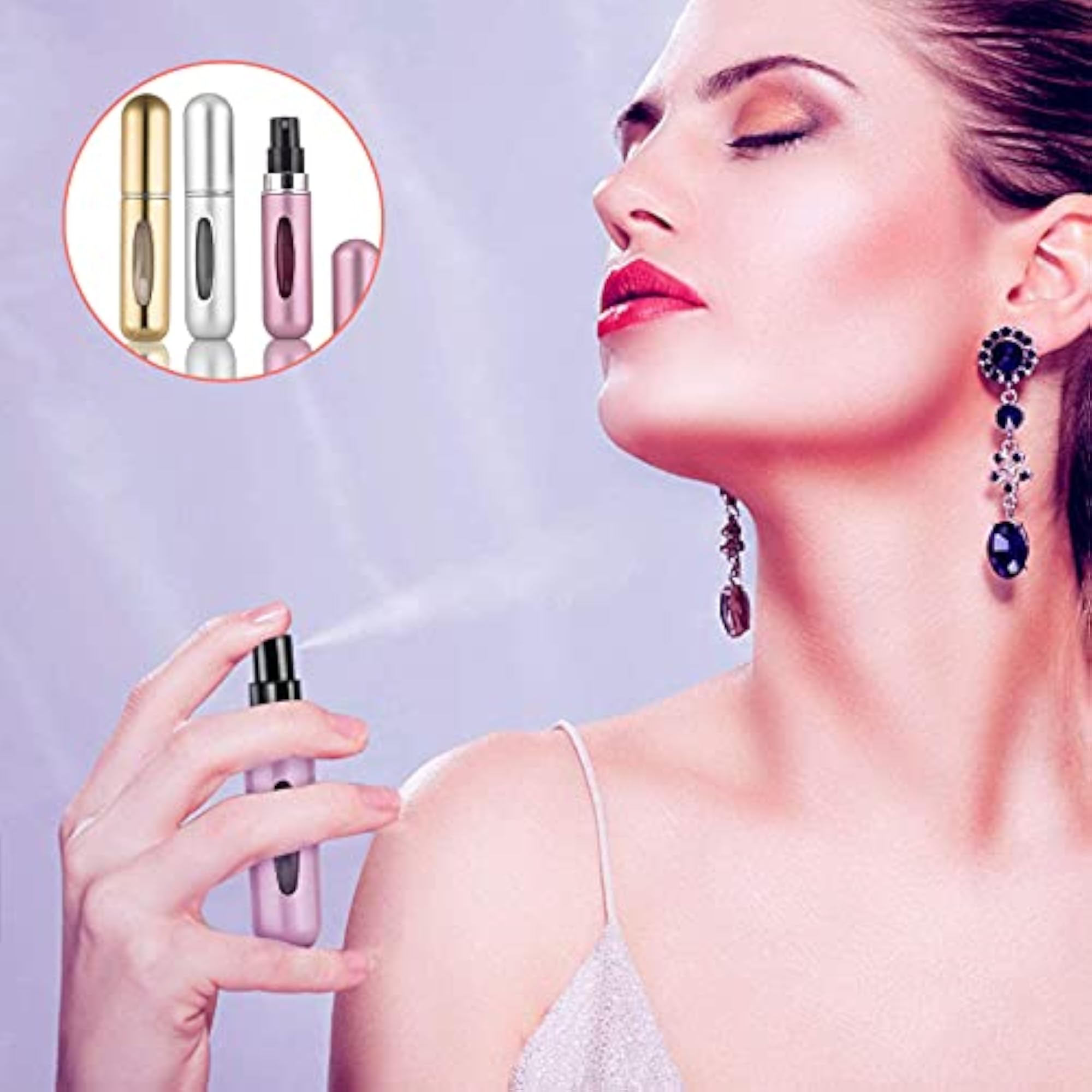 Portable Mini Refillable Perfume Atomizer Bottle