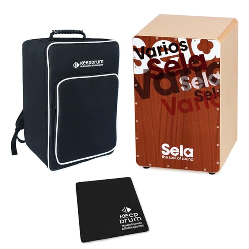 Sela SE013   Cajón con funda keepdrum y almohadilla para el asiento