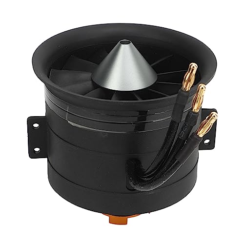 Ventilador con conductos de 80 mm para mejorar helicópteros RC
