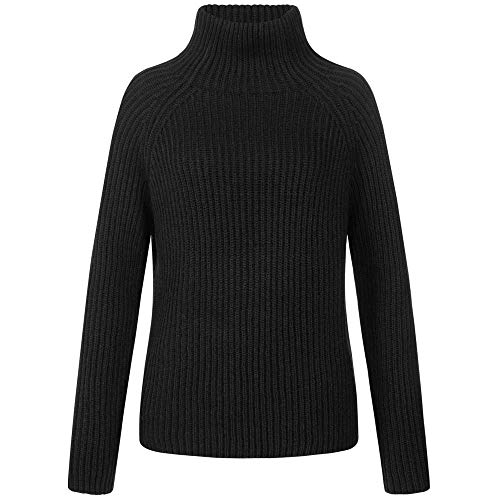 Drykorn Pullover ARWEN mit Alpaka L Schwarz