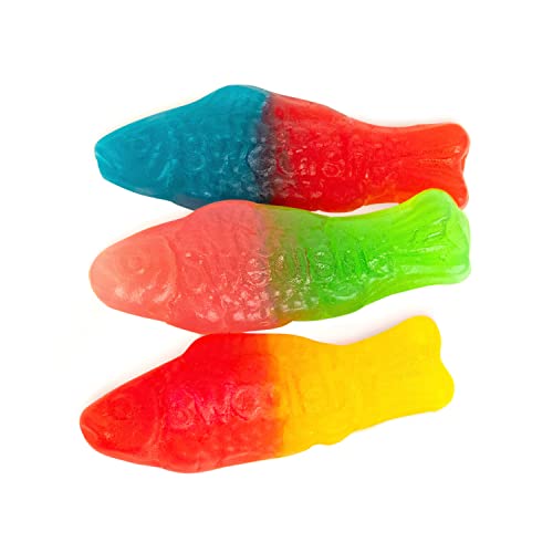 Swedish Fish Tails 2 Flavors In 1 Soft & Chewy Candy, 12 - 3.6 Oz Bags #TOP3