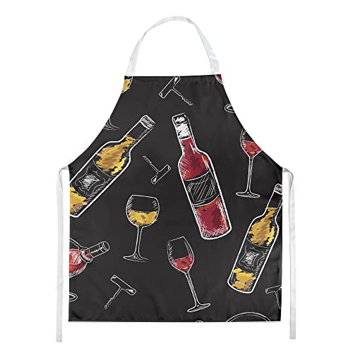 Tablier noir anti taches Caroline's Treasures BB5197APRON