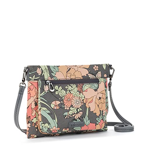 Sakroots Camden Small Crossbody in Cotton Uncoated Canvas2
