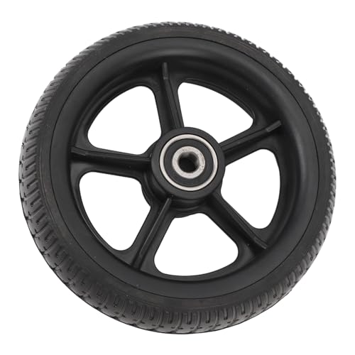 6.5in Electric Scooter Rear Wheel Assembly Rubber Anti Slip Shock Absorbent Design, Providing Good Grip for Replacement, VGEBY57qtmaxgpn