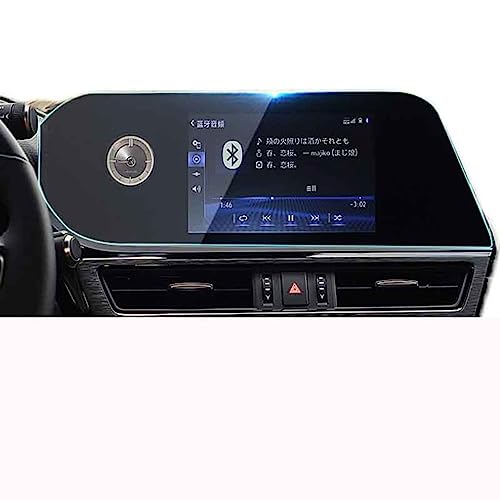 Verre trempé pour écran navigation GPS voiture Lexus ES250 anti-rayures 8 pouces