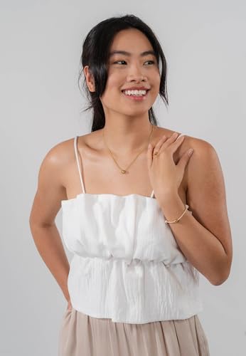 Purelei Knot Kette – Symbolischer Knoten-Anhänger für Verbindung & Zusammenhalt – 40/45 cm – 18K vergoldet, rosévergoldet oder Edelstahl… – Ansicht 6