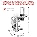 CB Radio Antenna Single Groove Mirror Mount W/ SO239 Stud - Bulk