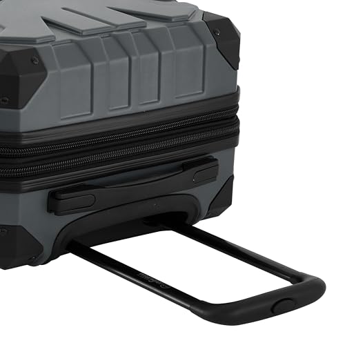 Image of Wrangler ATG Alpine 22 inch Expandable Rolling Hardside Carry-On Luggage, Iron Gate