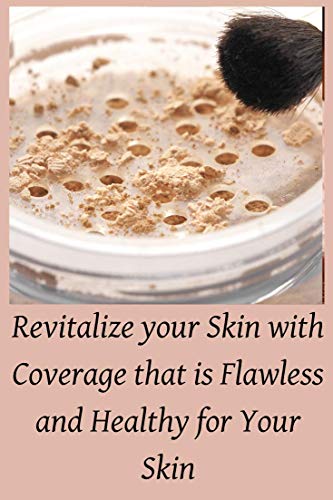 Ageless Derma Loose Mineral Foundation Sea Shell With Vitamin A, E And Green Tea Extract. Full Coverage, No Paraben, Made In Usa #TOP5