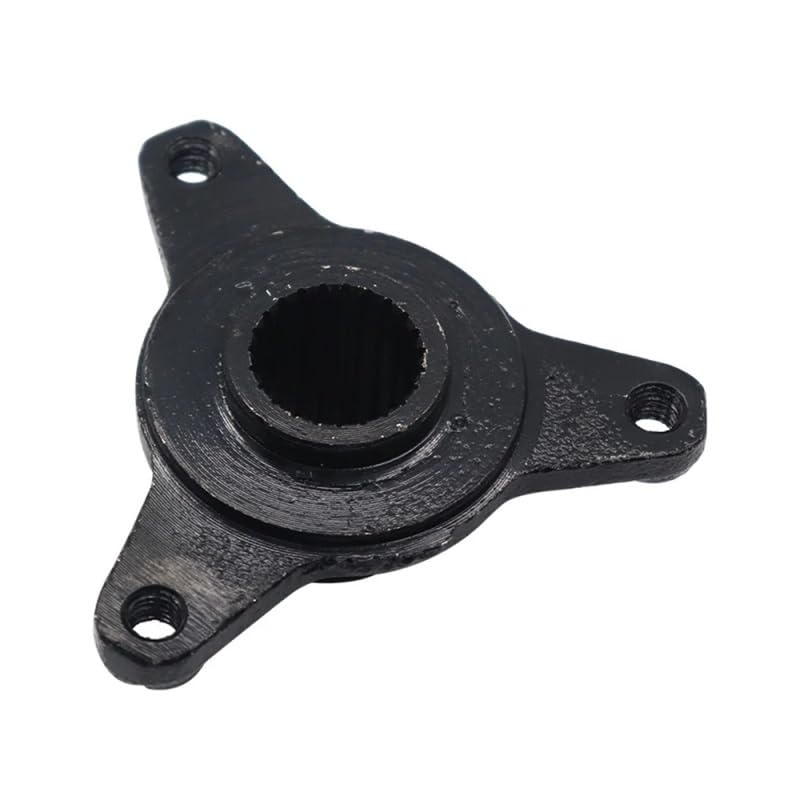Front Hub with Bearing Seal Fit for 110cc 168 200F Go Kart Buggy Karting ATV UTV Quad Bike Parts(Yellow)
