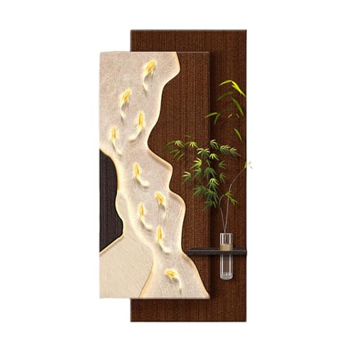 Sculpture murale 3D avec LED - Sublimez votre couloir avec un éclairage moderne