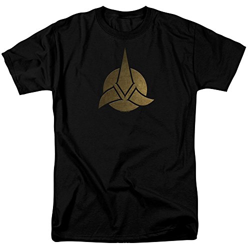Star Trek Discovery Discovery Triquentra Camiseta Unisex, Negro, 3XL