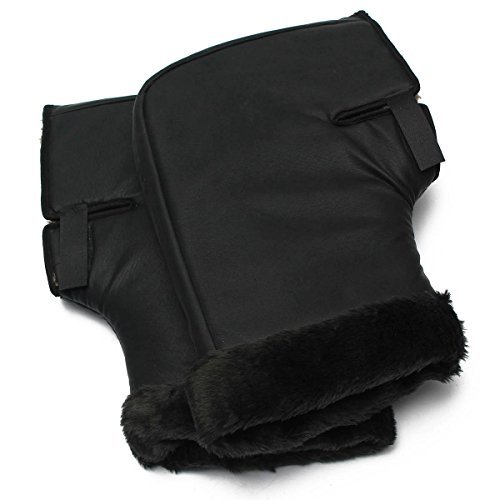 Audew Scooter Gloves, One Pair Waterproof Motorcycle Grip Handlebar Muff Winter Warmer Thermal Cover Glove