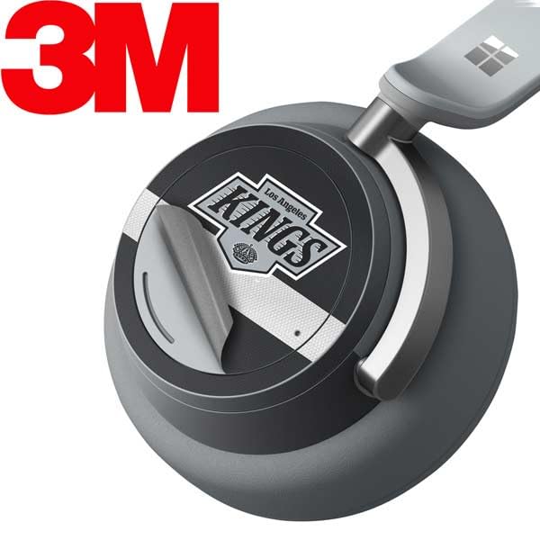 Skinit Decal Audio Skin Compatible with Surface Headphones - Officially Licensed NHL Los Angeles Kings Jersey Design