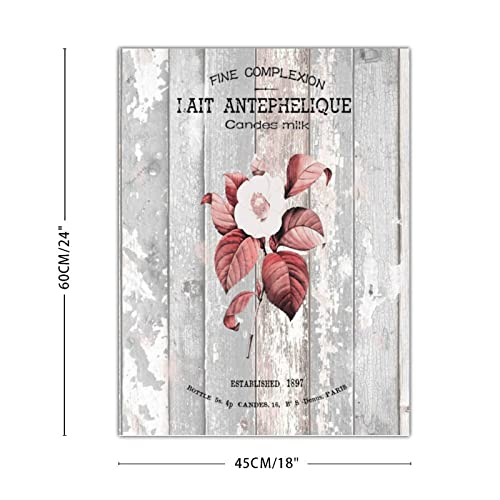 Panneau de ferme shabby chic pour masquer un mur vide