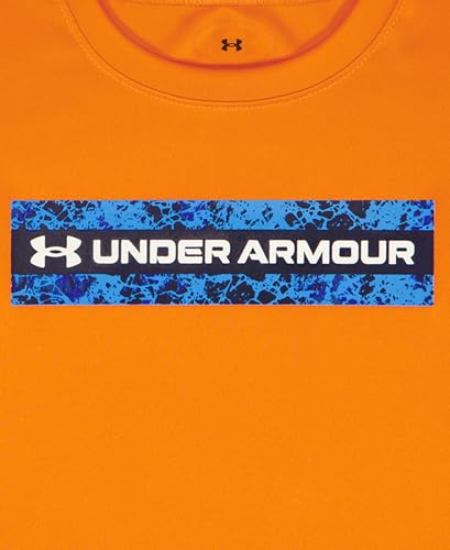 Image of Under Armour Boys' 2-piece Short Sleeve Graphic T-Shirt and Shorts Set, Lightweight & Breathable