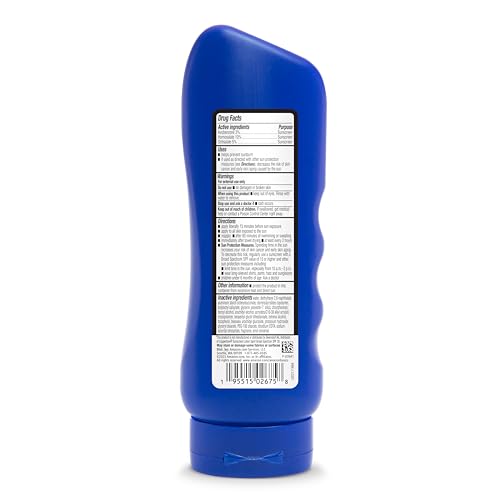Amazon Basics Sport Sunscreen Lotion SPF 30, Water Resistant (80min), Formulated without Octinoxate & Oxybenzone, Broad Spectrum UVA/UVB Protection, 8 Fluid Ounce - Image 4