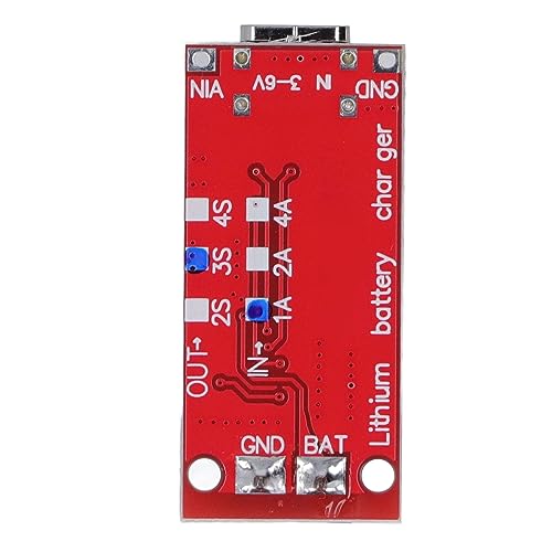 Carregador de bateria Step Up Boost Módulo, carregamento automático DC3‑6V Boost Converter Placa Car