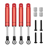 Lot De 4 Supports D'amortisseur Réglables En Aluminium Pour SCX10 1/10 RC Crawler – Hauteur Et Angle Ajustables