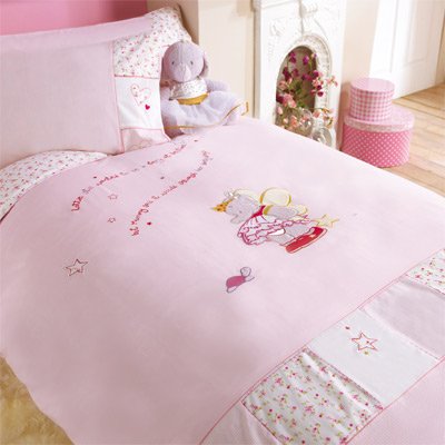 Izziwotnot Humphrey's Corner Lottie Fairy Princess Duvet Cover & Pillow Case Set, Single