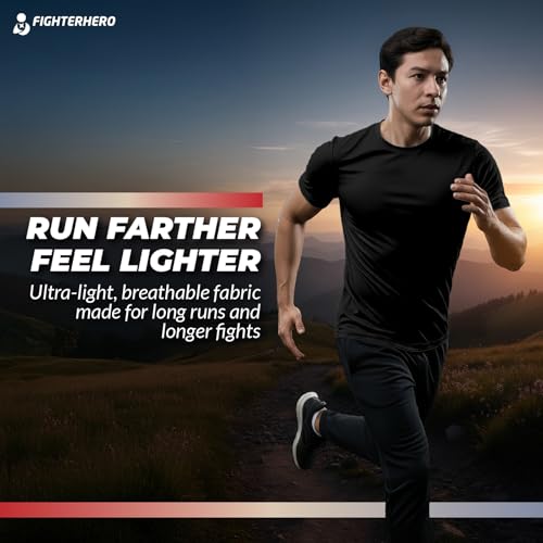 Image of Gym T Shirts for Men Workout | Sports Tshirt for Man | Running Mens T-Shirts | Polyester Men's T Shirt | Quick Dry fit Training Active Wear | Badminton Football Jersey Tshirts