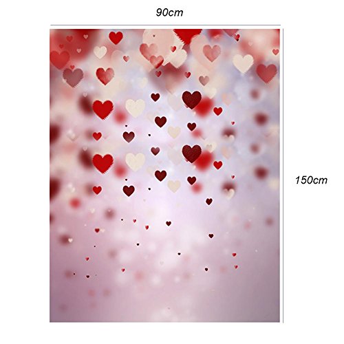 Tecido de fundo N/P para fotografia de estúdio, cenário de coração, fotografia digital