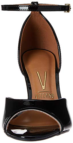 Sandalias Verniz Premium, Vizzano, Feminino, Preto, 38