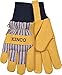 Kinco, 1927KW-L, Lined Premium Grain Pigskin Palm with Knit Wrist, Large