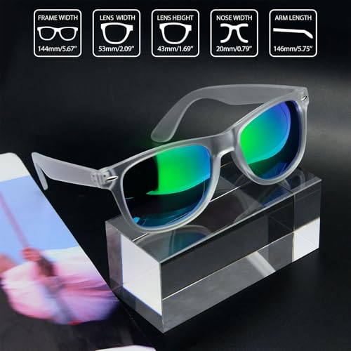 Image of Joopin Square Sunglasses Polarized UV400 Designer Sun Glasses Men Women