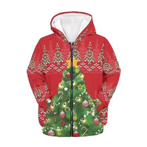 Xoenoiee Hoodies for Kids Teens Zip Up Hoodie Pullover Seatshirts with Pockets Boy Girl Hoodies for School Home Wear2
