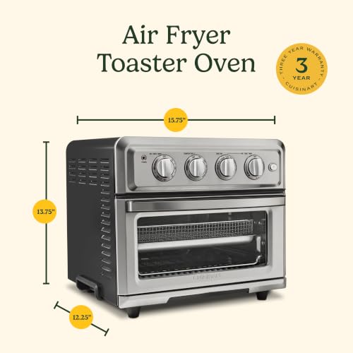 Cuisinart Air Fryer Toaster Oven Combo Countertop 7 in 1 1800W TOA 55 - image 9