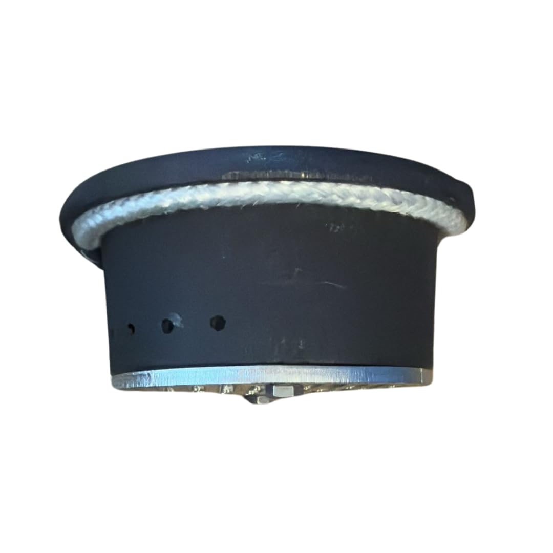 Crisol inferior con junta original Edilkamin Cód. R656200 para estufas Brio, Forma, Inpellet 49/54, Idroflexa C, Twin recambio oficial