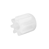 Vista 1 de uxcell Engranajes de plástico 8 dientes 082A engranajes de plástico engranajes helicoidales de engranajes de reducción para RC coche robot motor