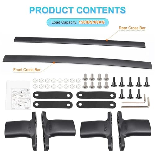 Barres de toit Ford Explorer aluminium pour résoudre le manque de coffre - 5