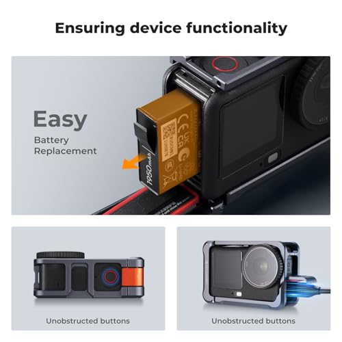 Image of K&F CONCEPT Ultra Lightweight Cage for DJI Osmo Action 6 Camera Accessories
