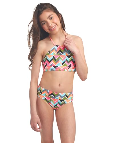 Image of Kanu Surf Girls Mahina UPF 50+ Beach Sport Halter Bikini 2-Piece Swimsuit